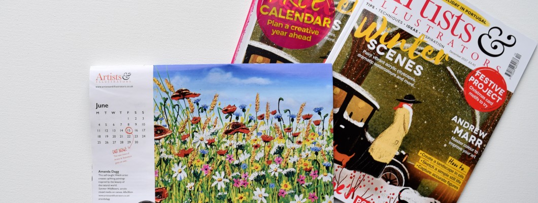 Featured in Artists & Illustrators Calendar Featured in Artists & Illustrators Calendar