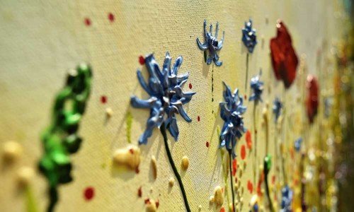 Elevate Your Artistry: Enhance Your Flower Paintings with Impasto Techniques