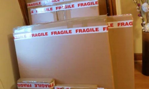 Packing and shipping paintings