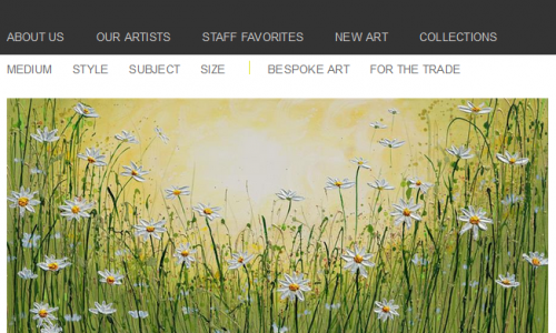 Now being represented online by UGallery.