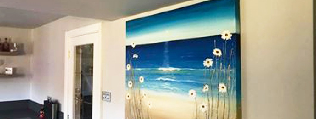 Wedding Commission Painting painted for Client