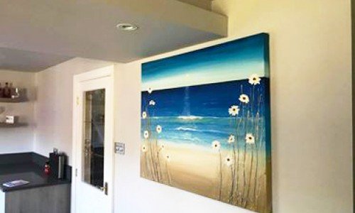 Wedding Commission Painting painted for Client