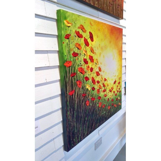 Popping with Red Poppies