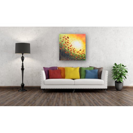 Popping with Red Poppies