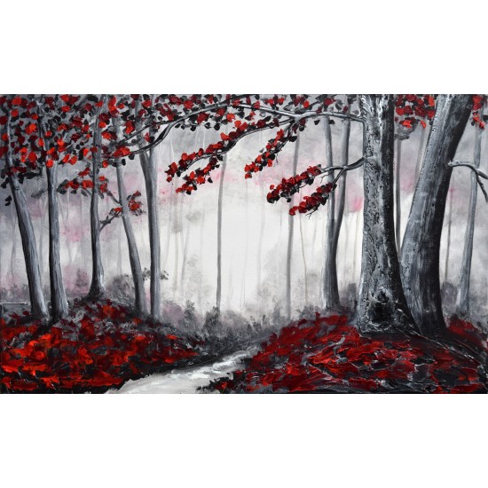 Red Blossom Forest
