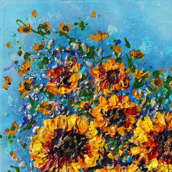 Sunflowers Blooming with Love Sunflowers Blooming with Love