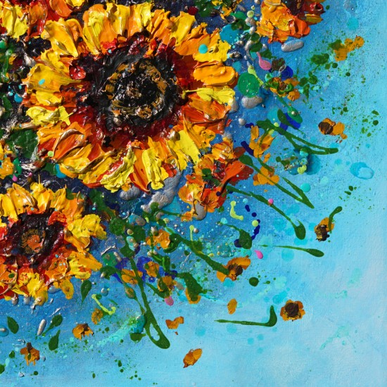 Sunflowers Blooming with Love Sunflowers Blooming with Love