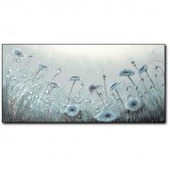 Duck Egg Blue Poppies